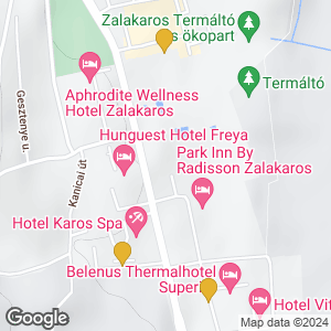 Mapa Zalakaros
